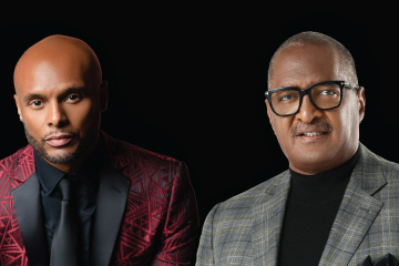 Kenny Lattimore and Mathew Knowles